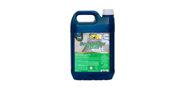 Galão 5L Desentupidor Liquido - Produto de Limpeza