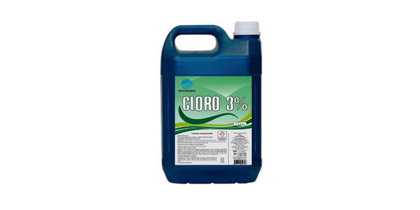 GALÃO 5L - PRODUTO DE LIMPEZA CLORO3%